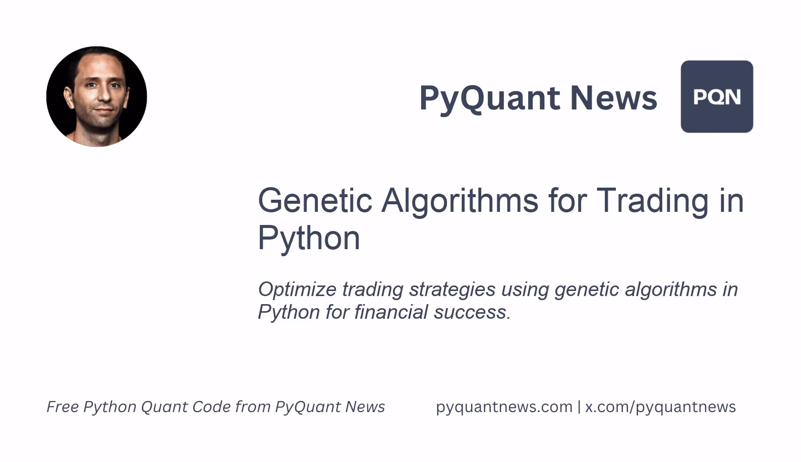 Genetic Algorithms for Trading in Python
