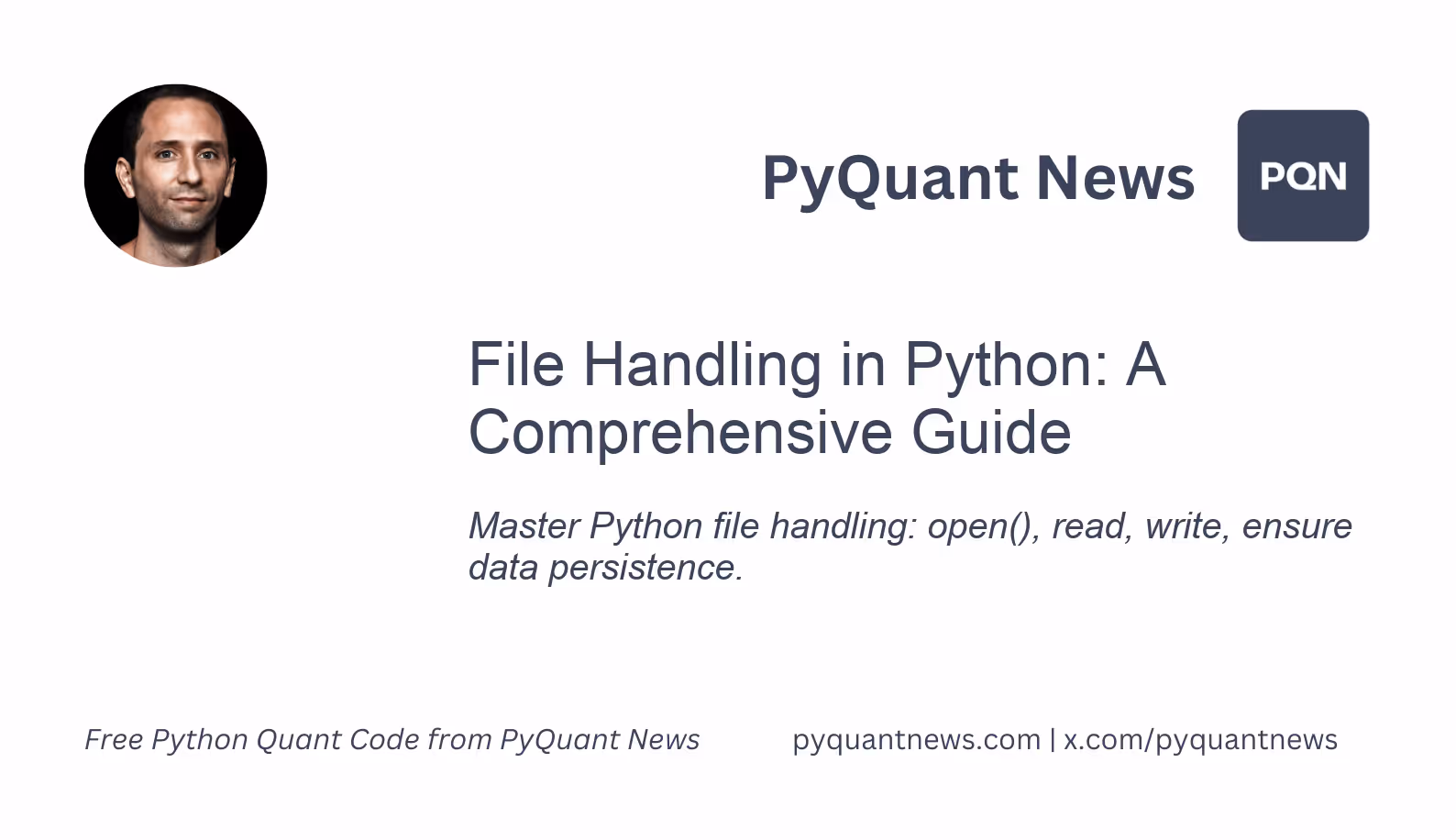 File Handling in Python: A Comprehensive Guide
