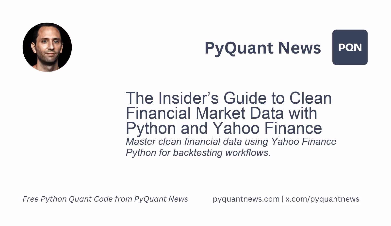 The Insider's Guide to Clean Financial Market Data with Python and Yahoo Finance