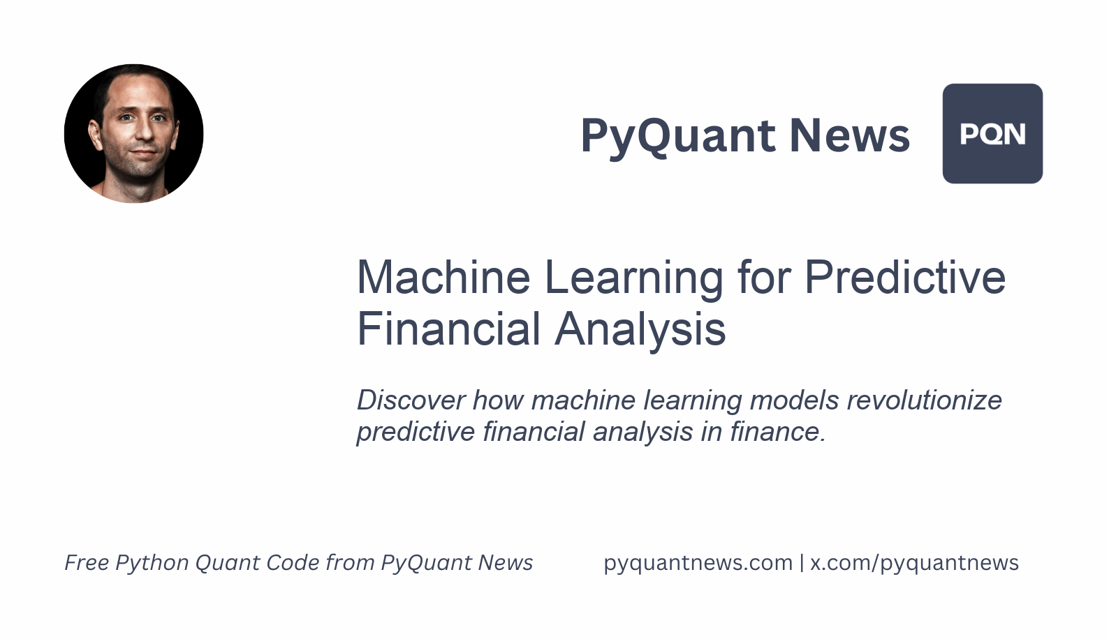 Machine Learning for Predictive Financial Analysis