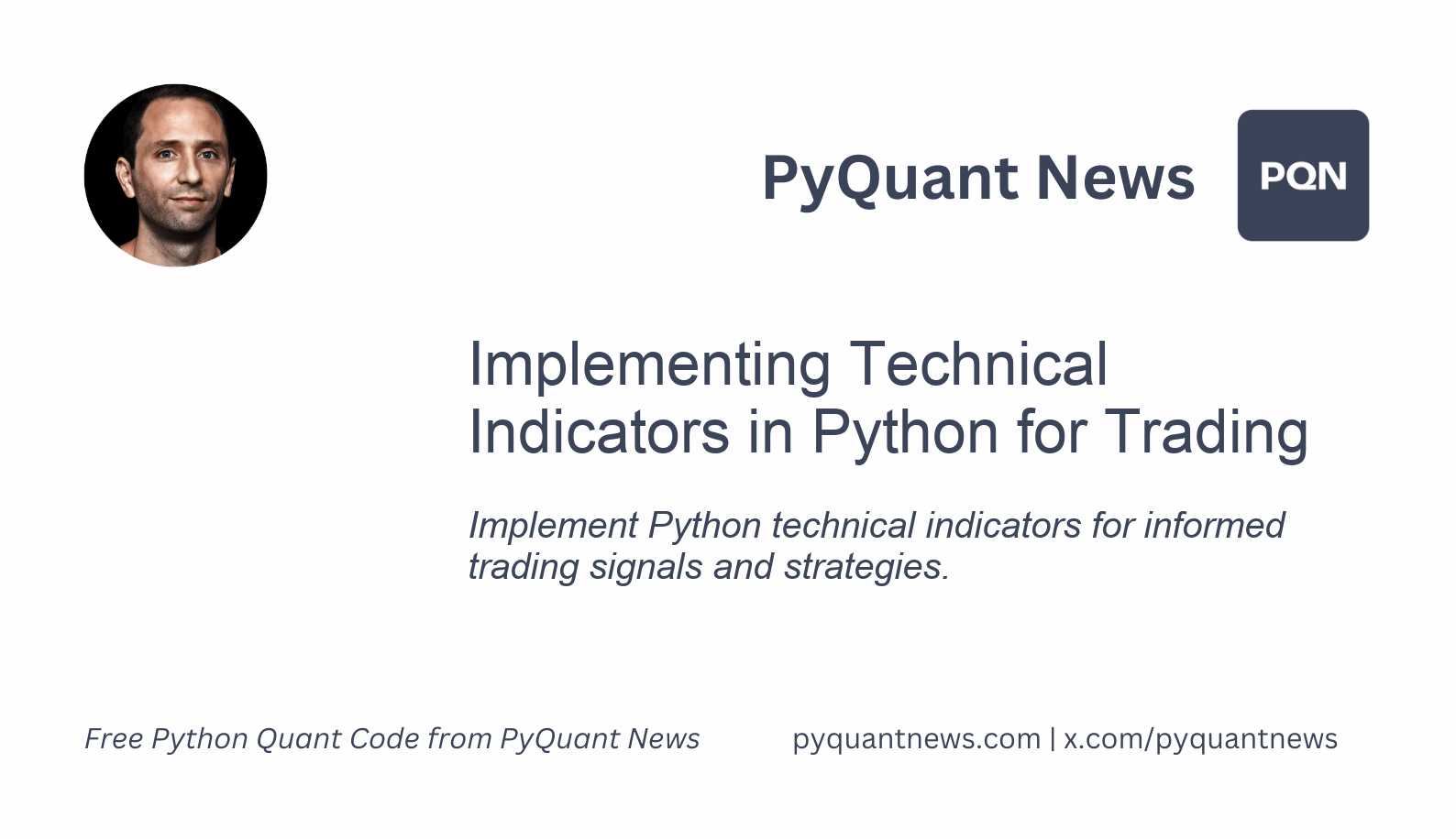 Implementing Technical Indicators in Python for Trading