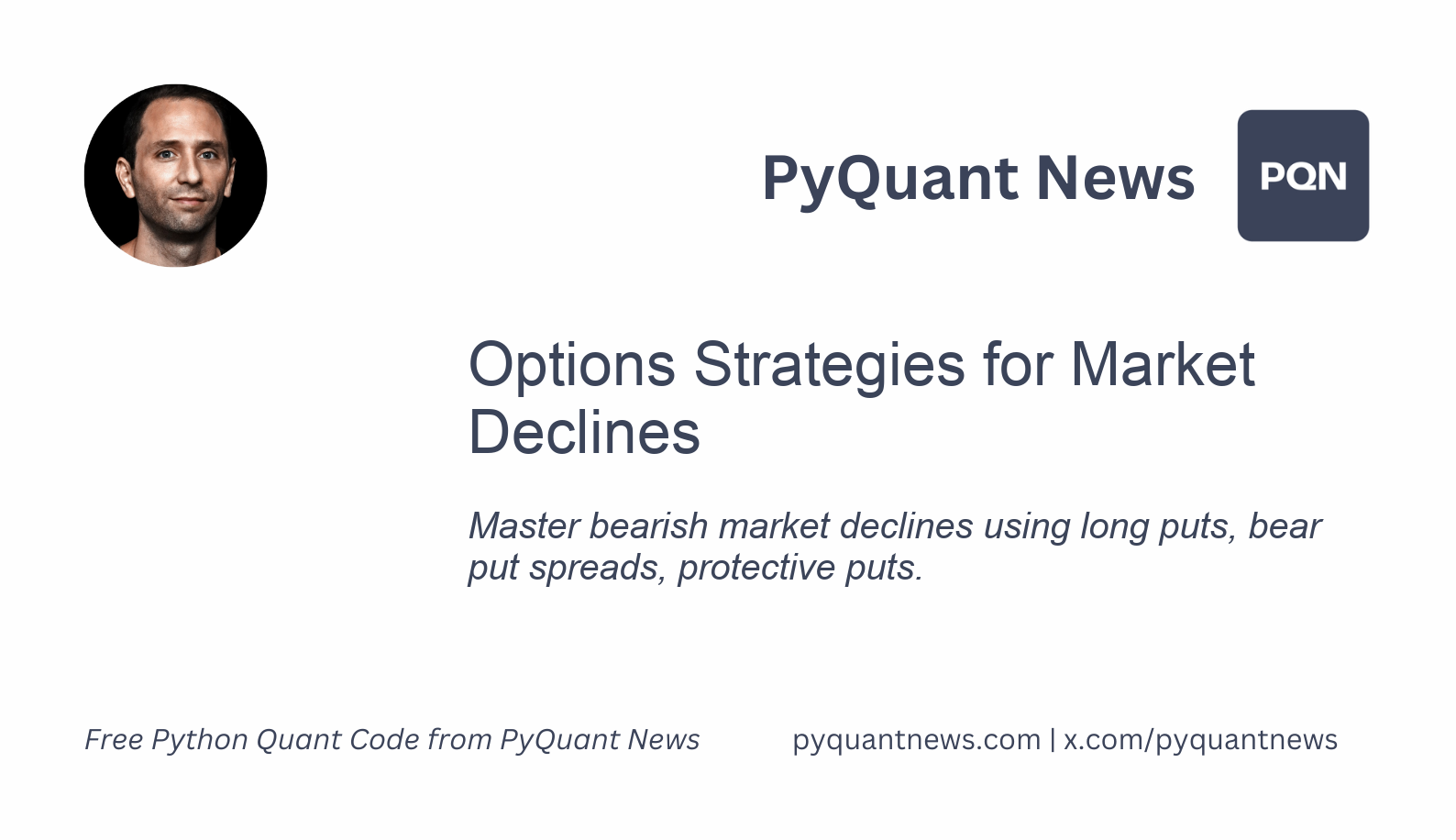 Options Strategies for Market Declines