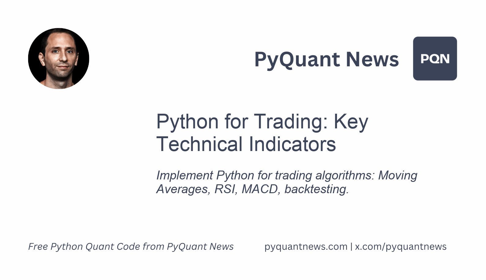 Python for Trading: Key Technical Indicators