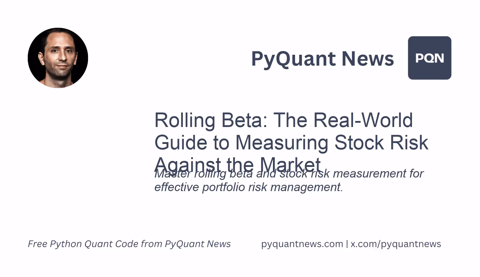 Rolling Beta: The Real-World Guide to Measuring Stock Risk Against the Market
