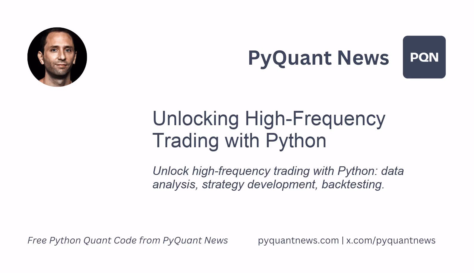 Unlocking High-Frequency Trading with Python