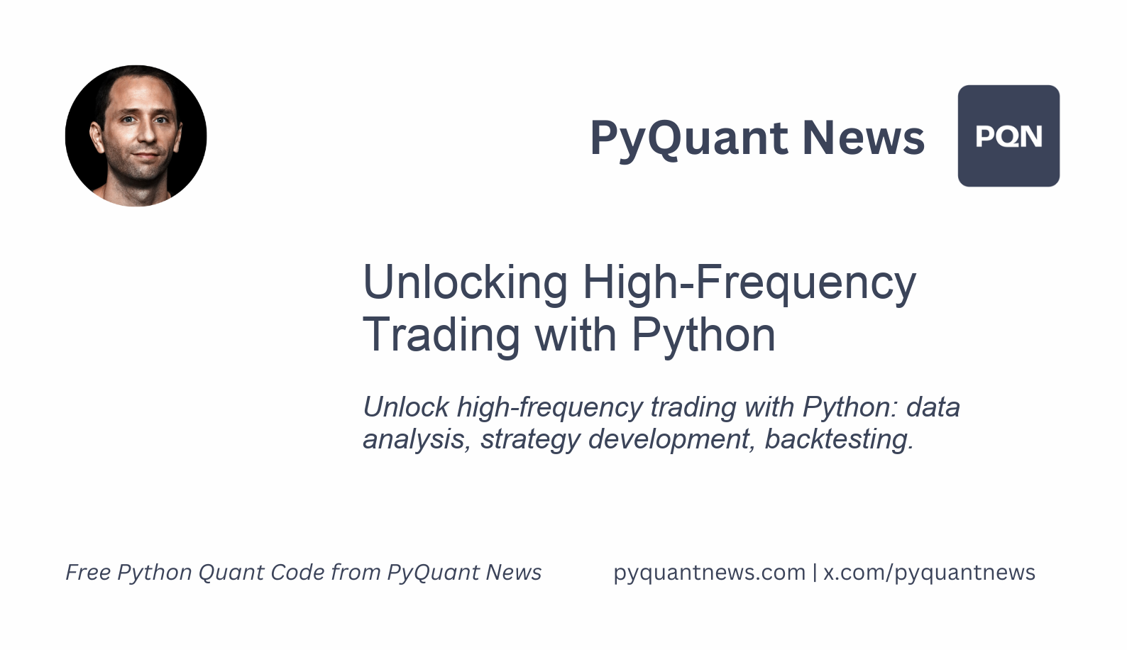 Unlocking High-Frequency Trading with Python