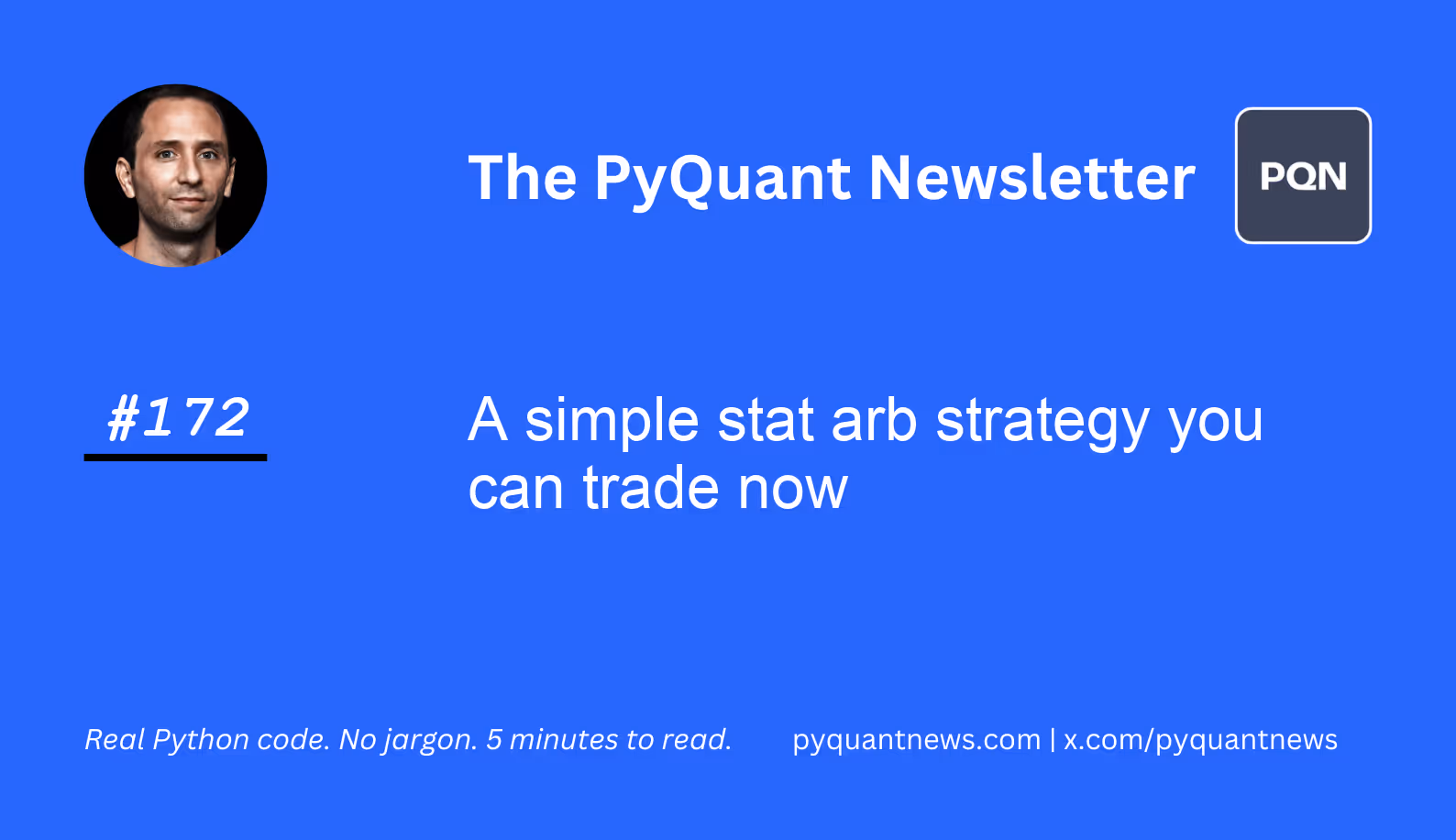 A simple stat arb strategy you can trade now