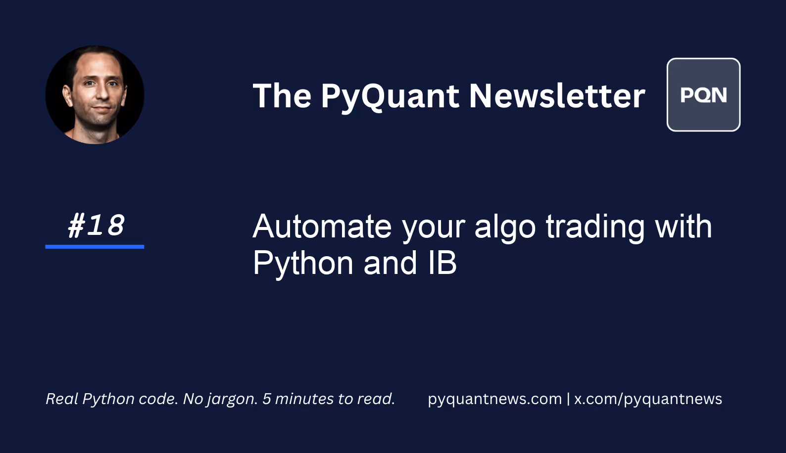 Automate your algo trading with Python and IB
