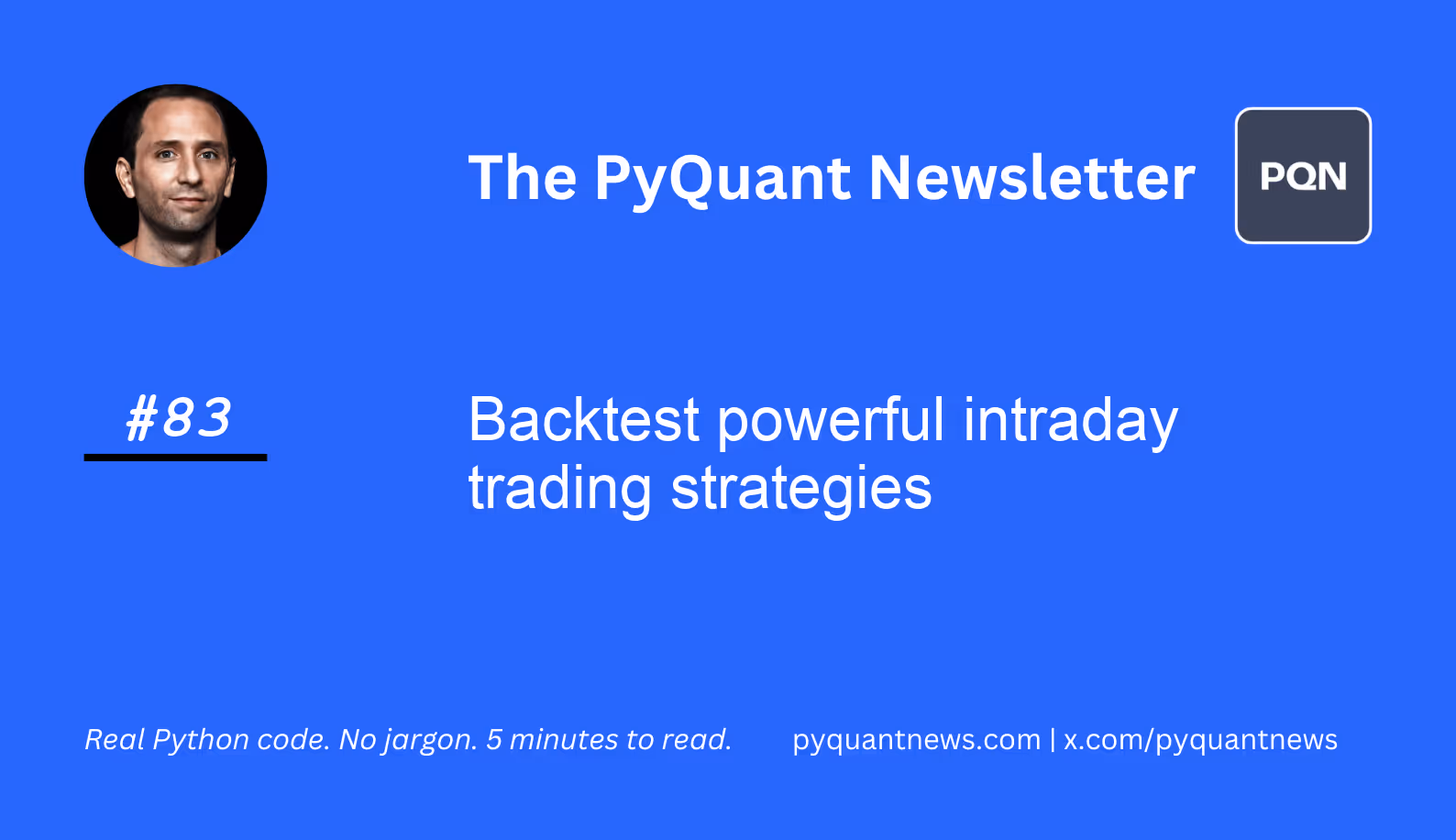 Backtest powerful intraday trading strategies