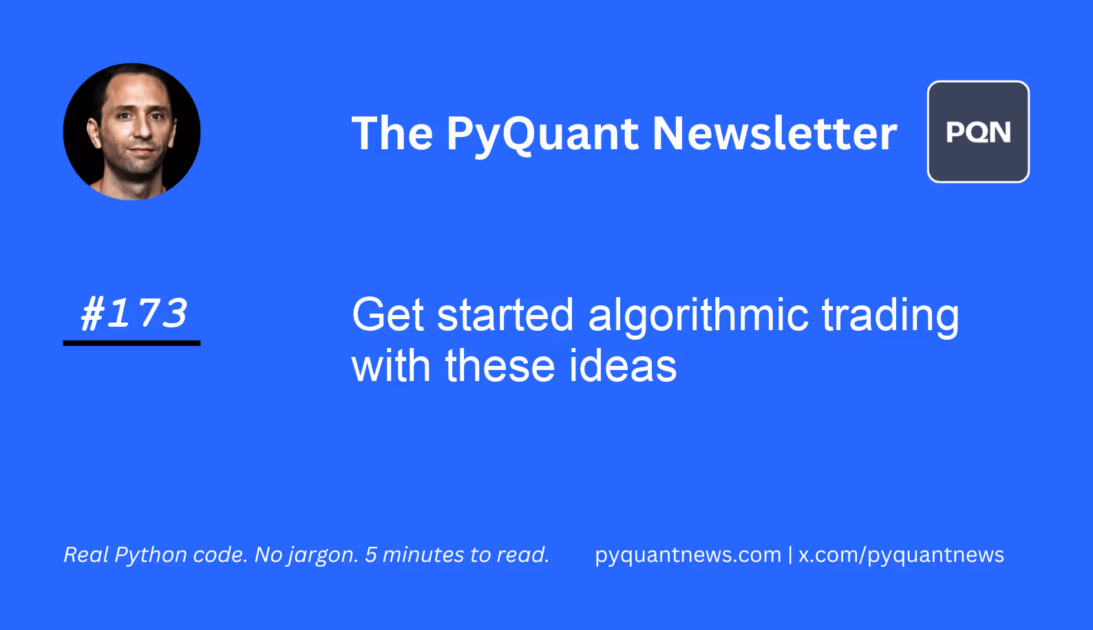 Get started algorithmic trading with these ideas