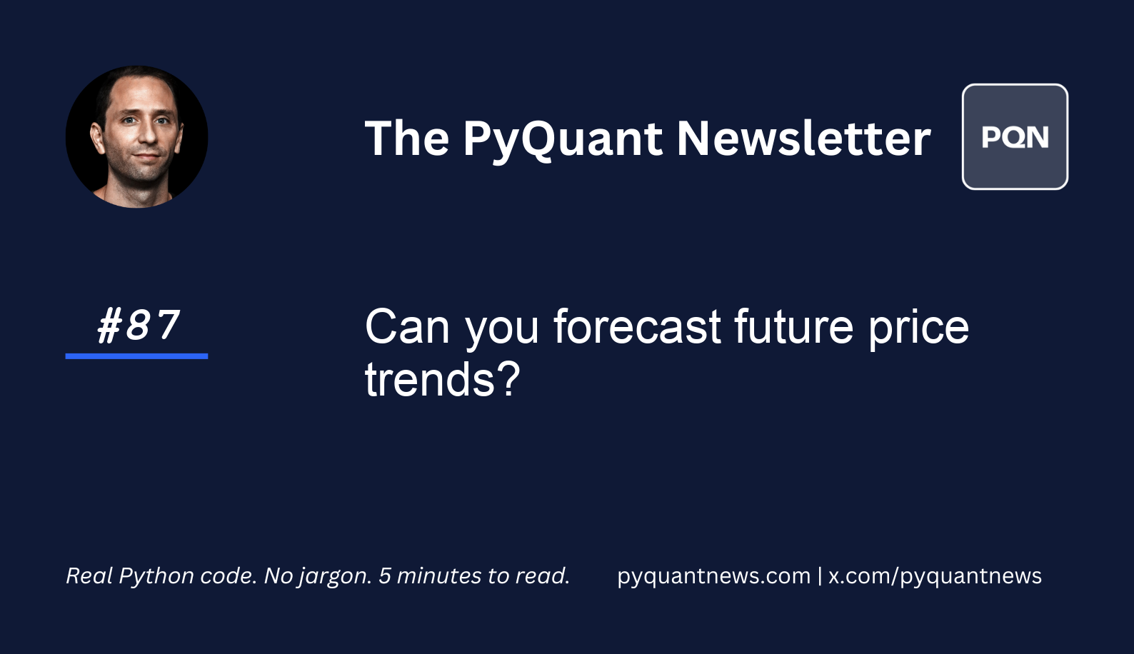 Can you forecast future price trends?