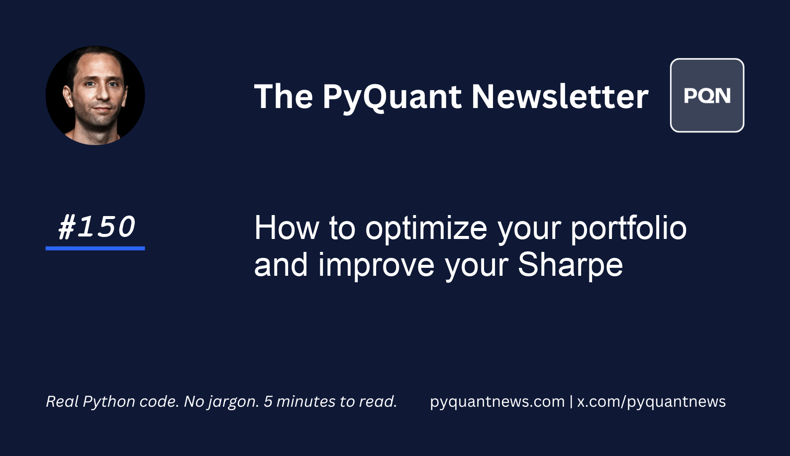 How to optimize your portfolio and improve your Sharpe