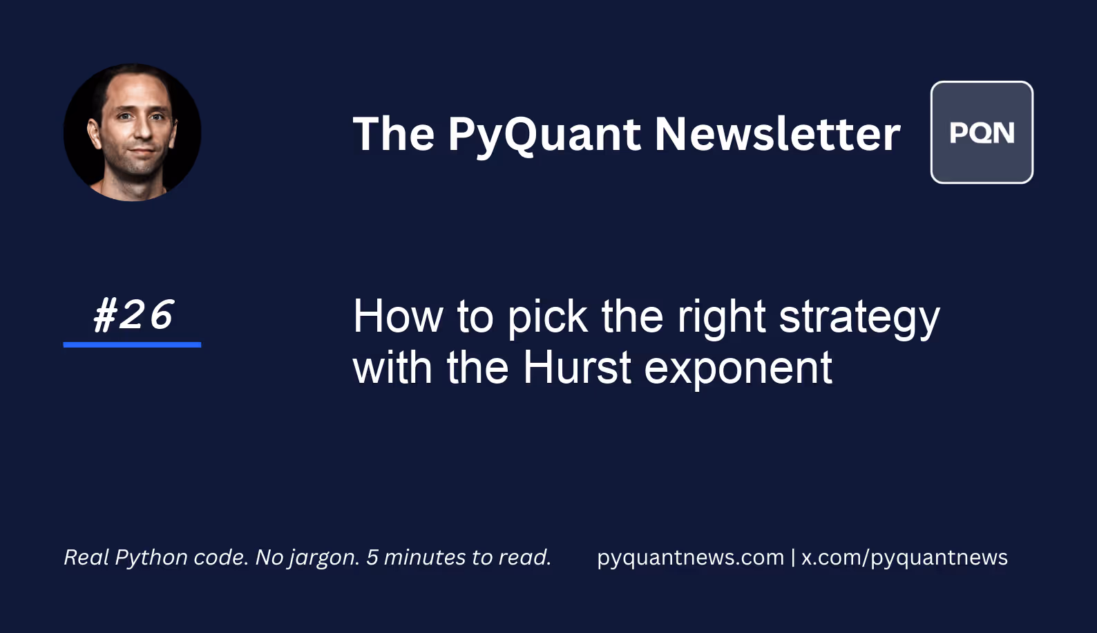 How to pick the right strategy with the Hurst exponent