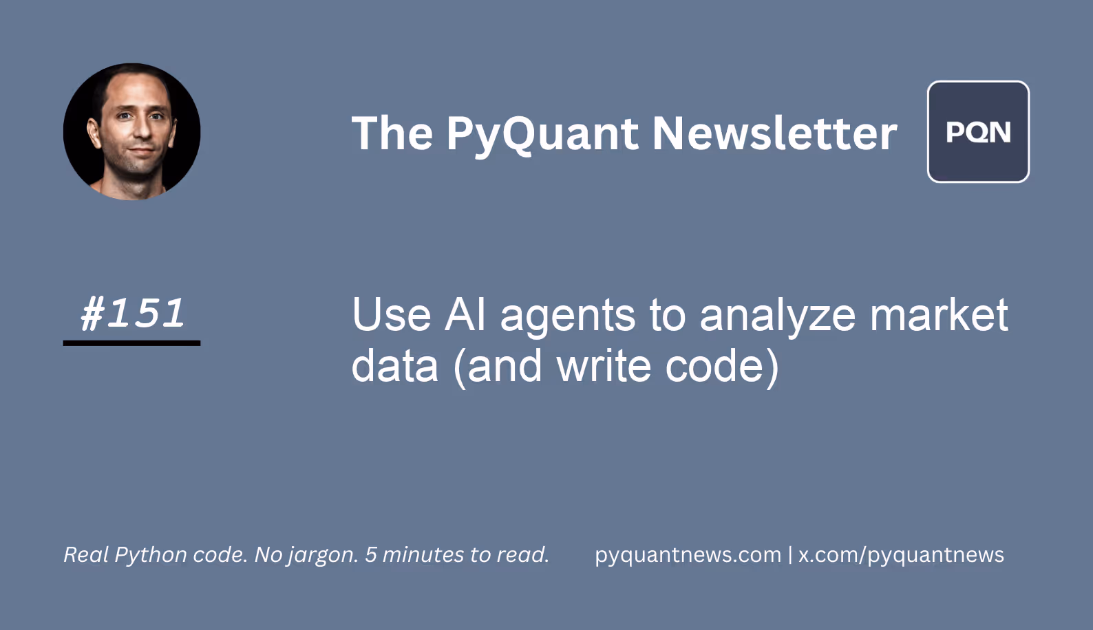 Use AI agents to analyze market data (and write code)