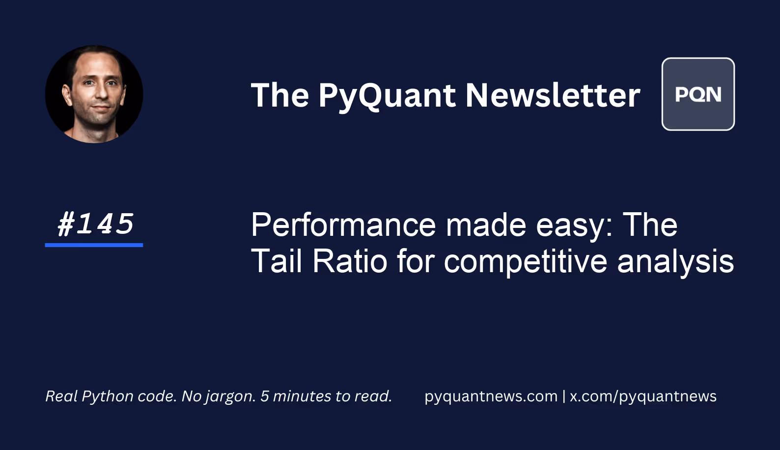 Performance made easy: The Tail Ratio for competitive analysis