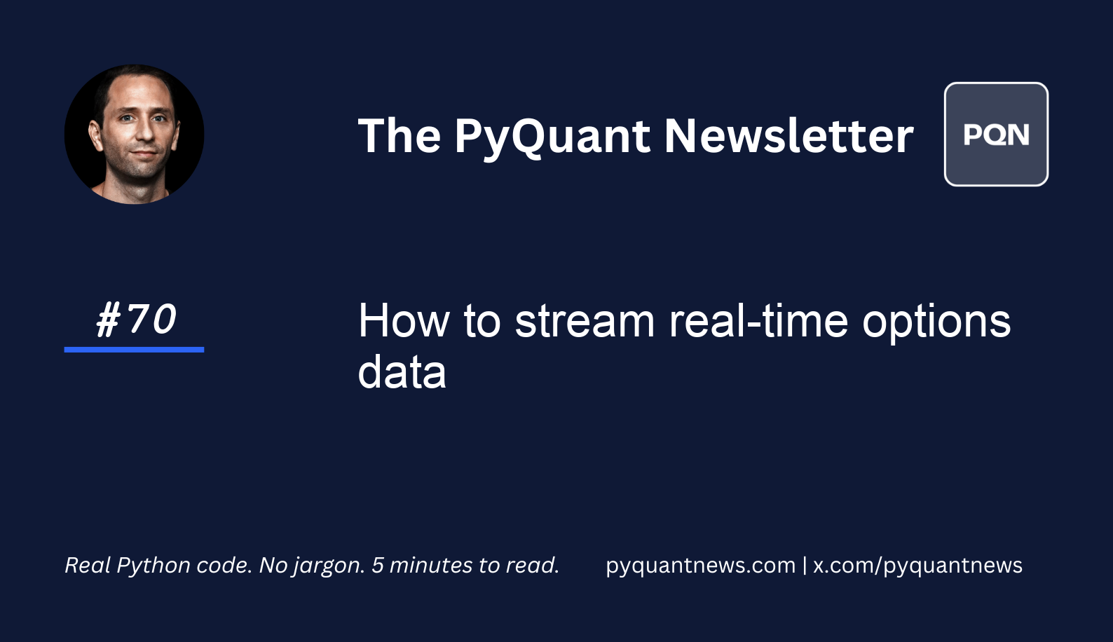 How to stream real-time options data