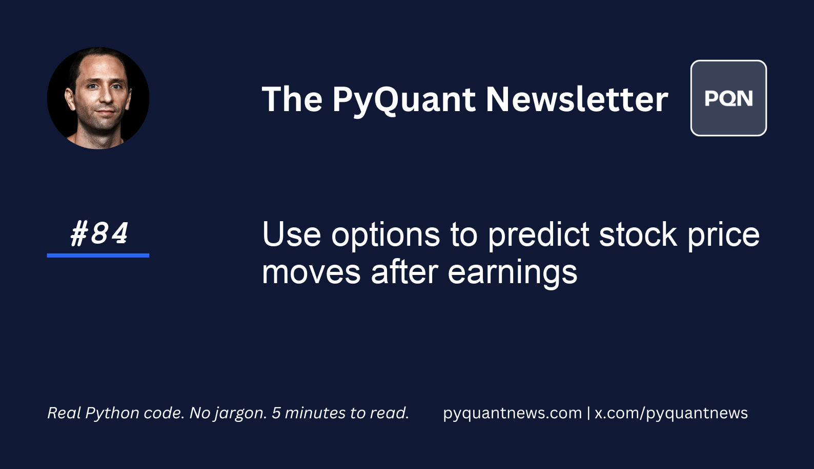 Use options to predict stock price moves after earnings