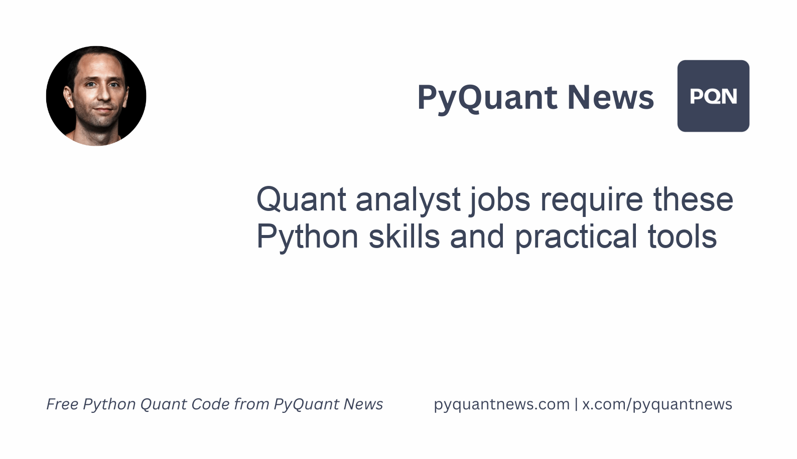 Quant analyst jobs require these Python skills and practical tools