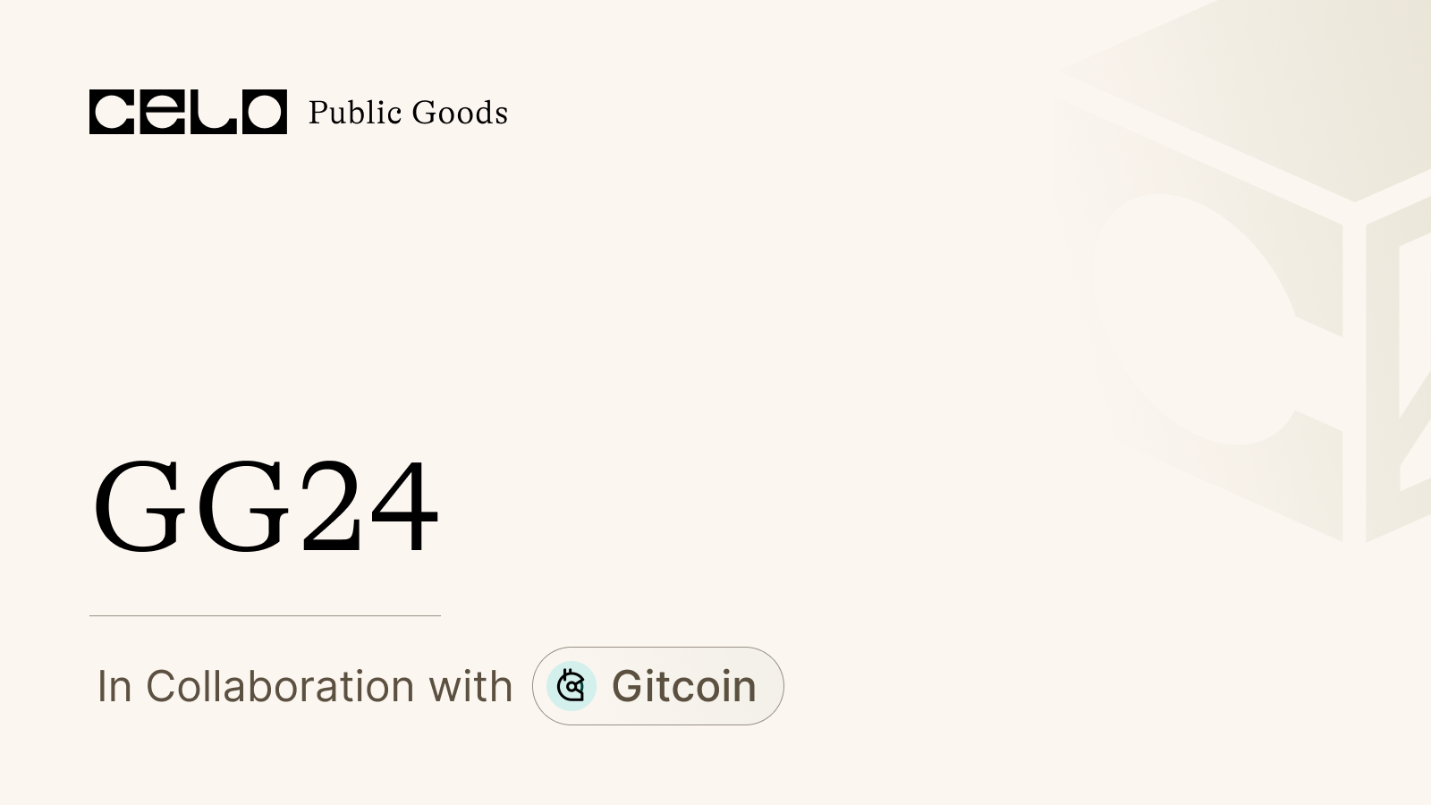 Gitcoin Grants 24