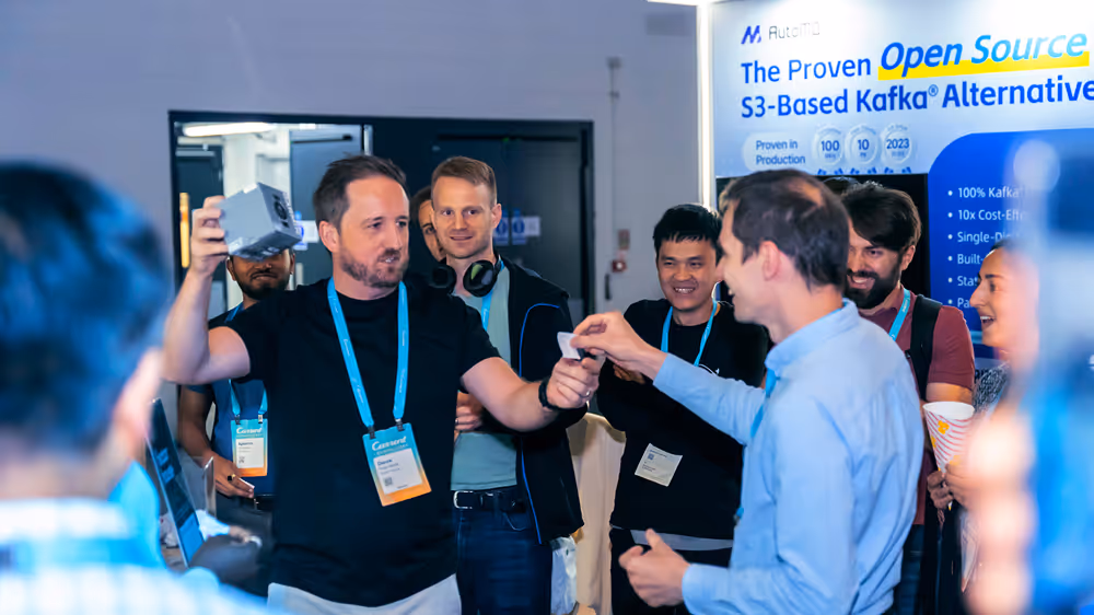 Current London 2025 AutoMQ booth Demo
