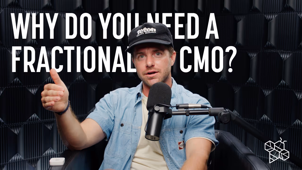 Video on why you need a fractional CMO for your business