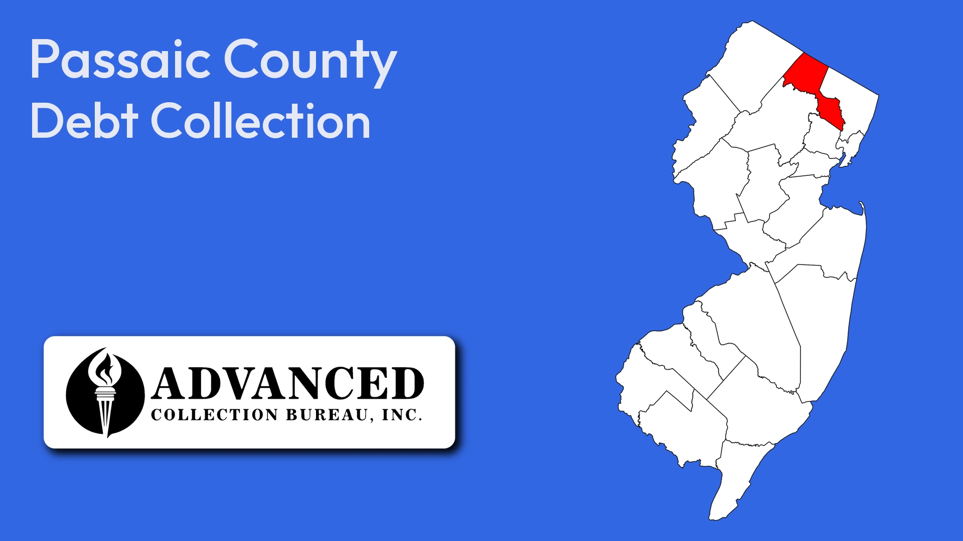Map of New Jersey highlighting Passaic County
