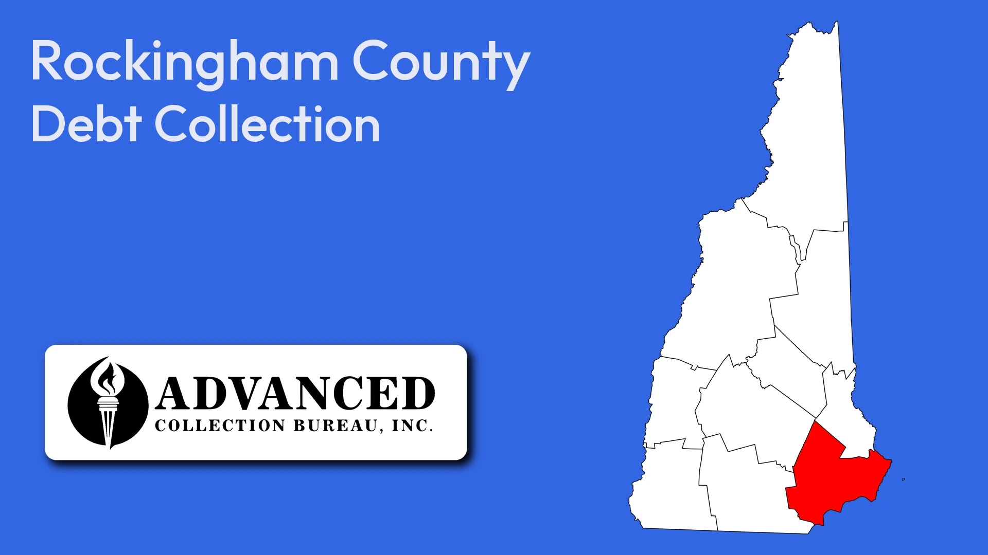 Map of New Hampshire highlighting Rockingham County