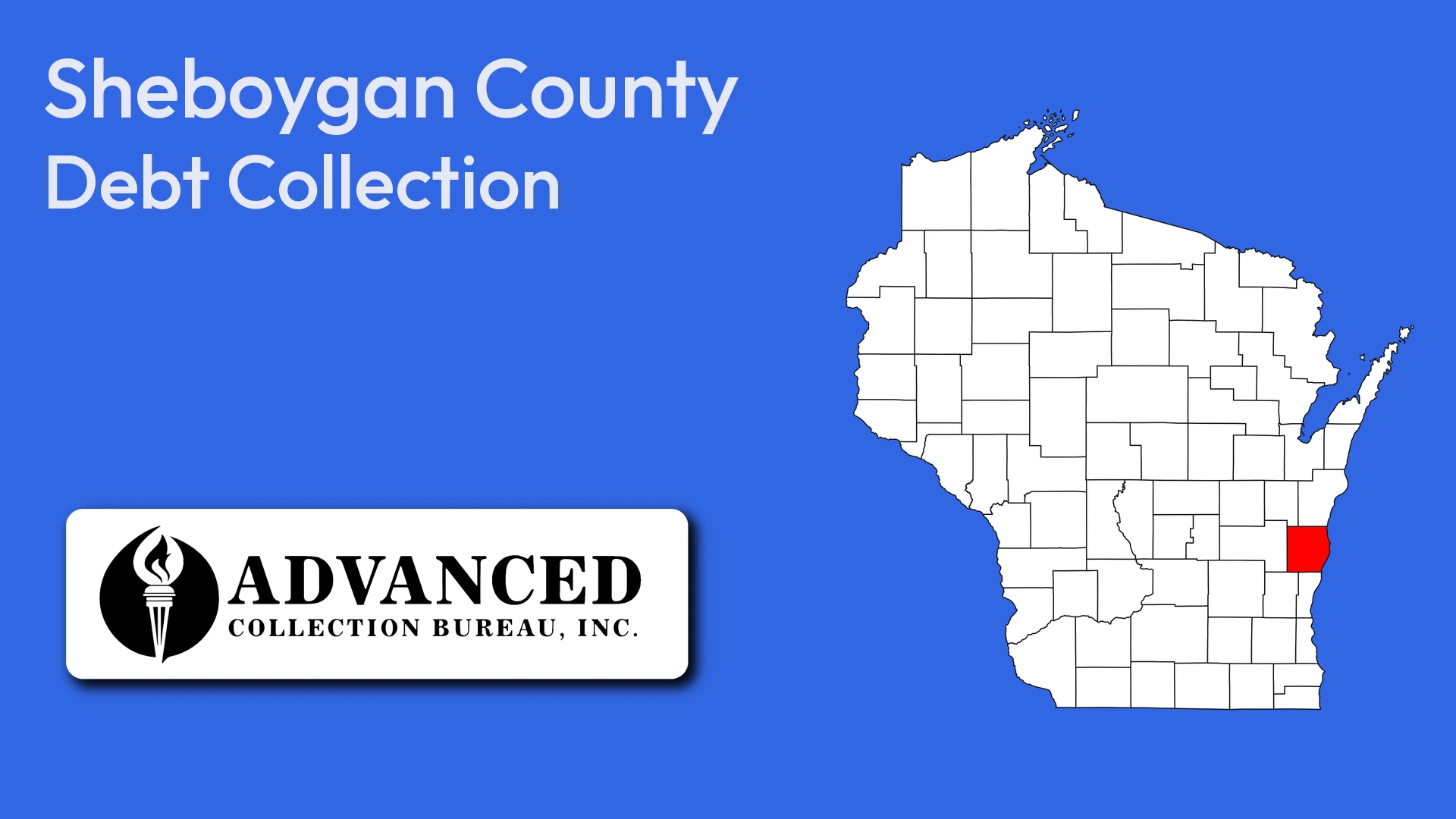 Map of Wisconsin highlighting Sheboygan County