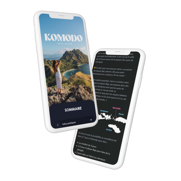 Mon guide de voyage Komodo