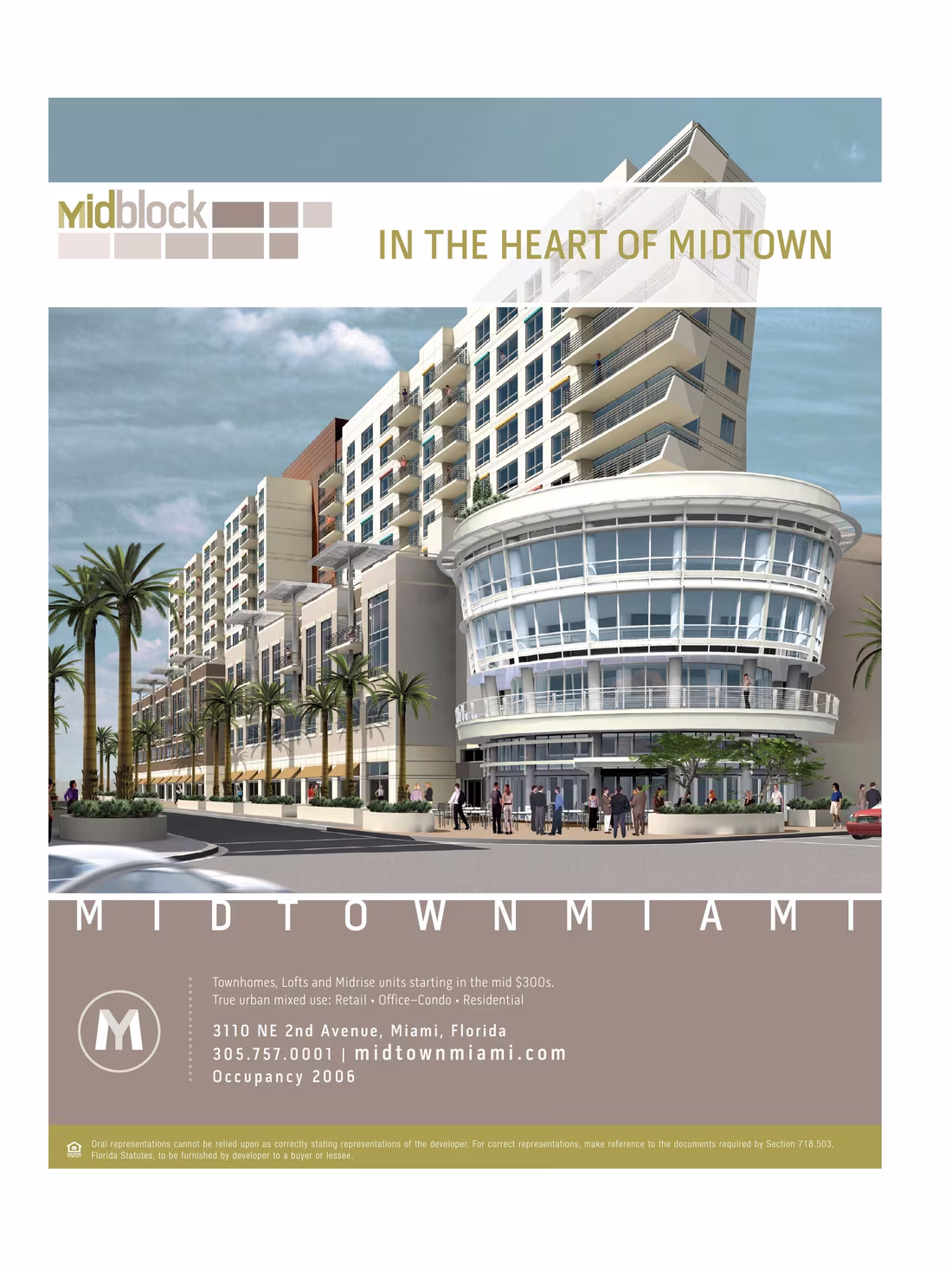 In the heart of Midtown print ad