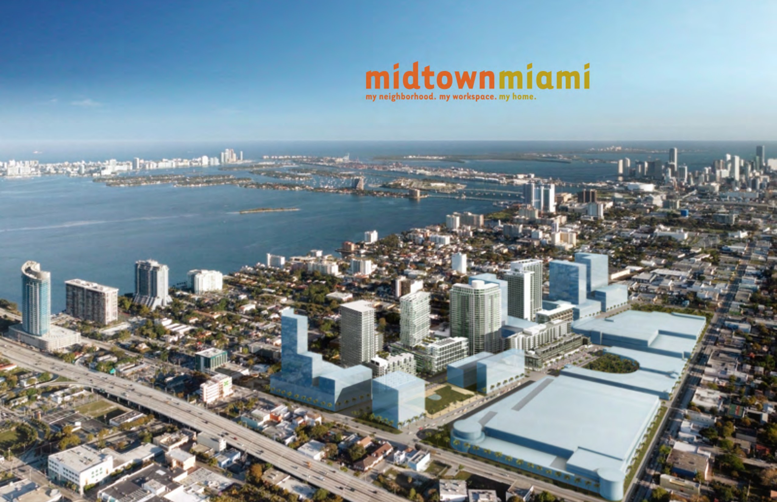 Midtown Miami aerial