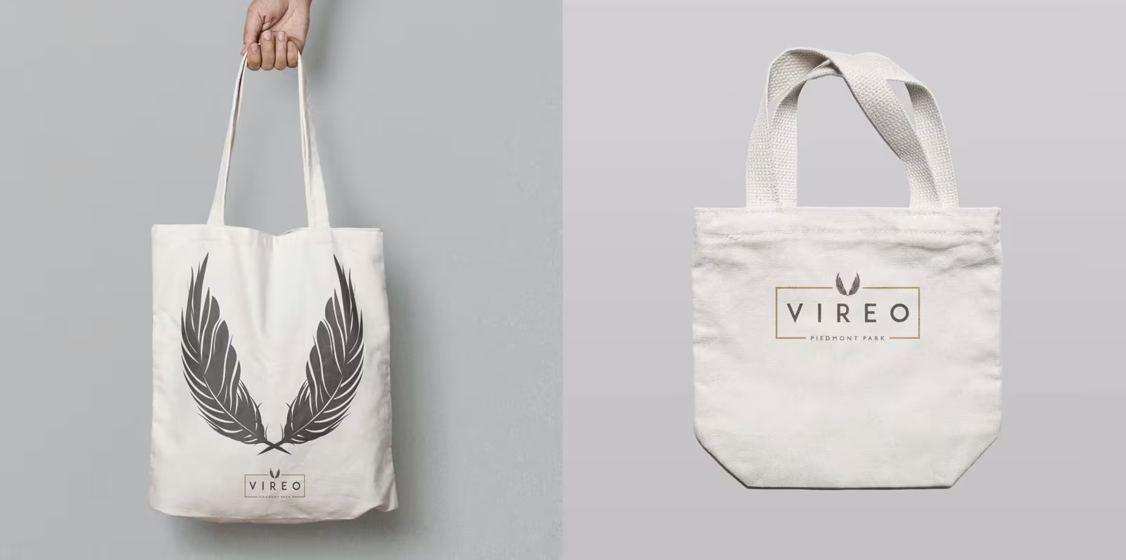 Vireo tote bags