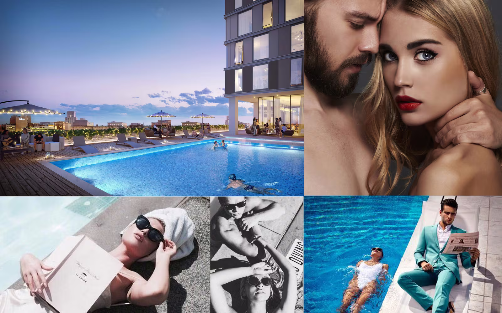 The James brand mood board