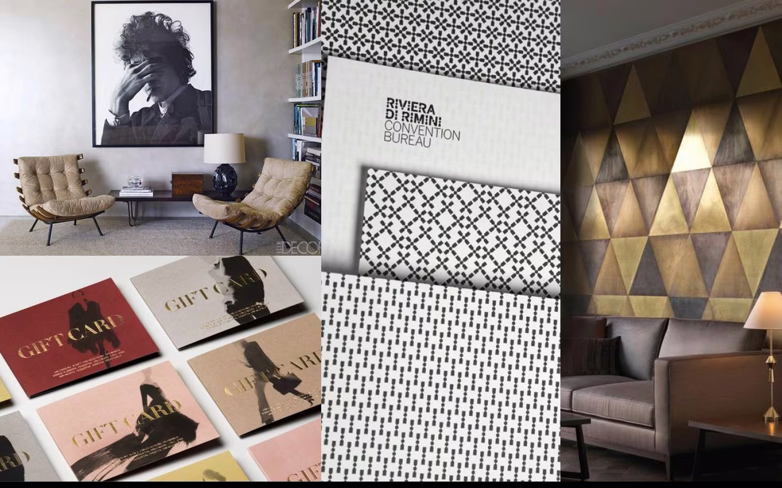 The James brand mood board