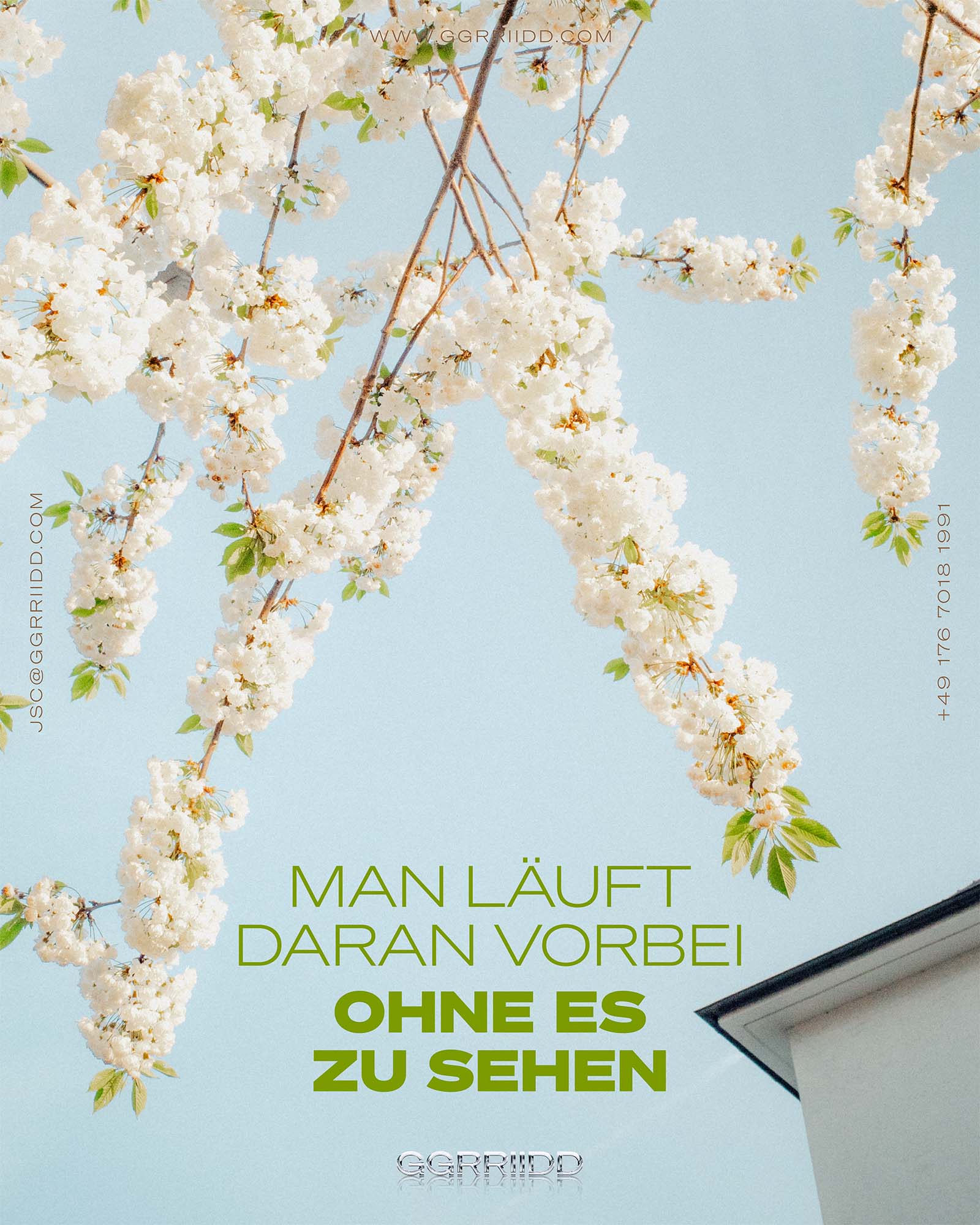 MAN LÄUFT DARAN VORBEI, OHNE ES ZU SEHEN.