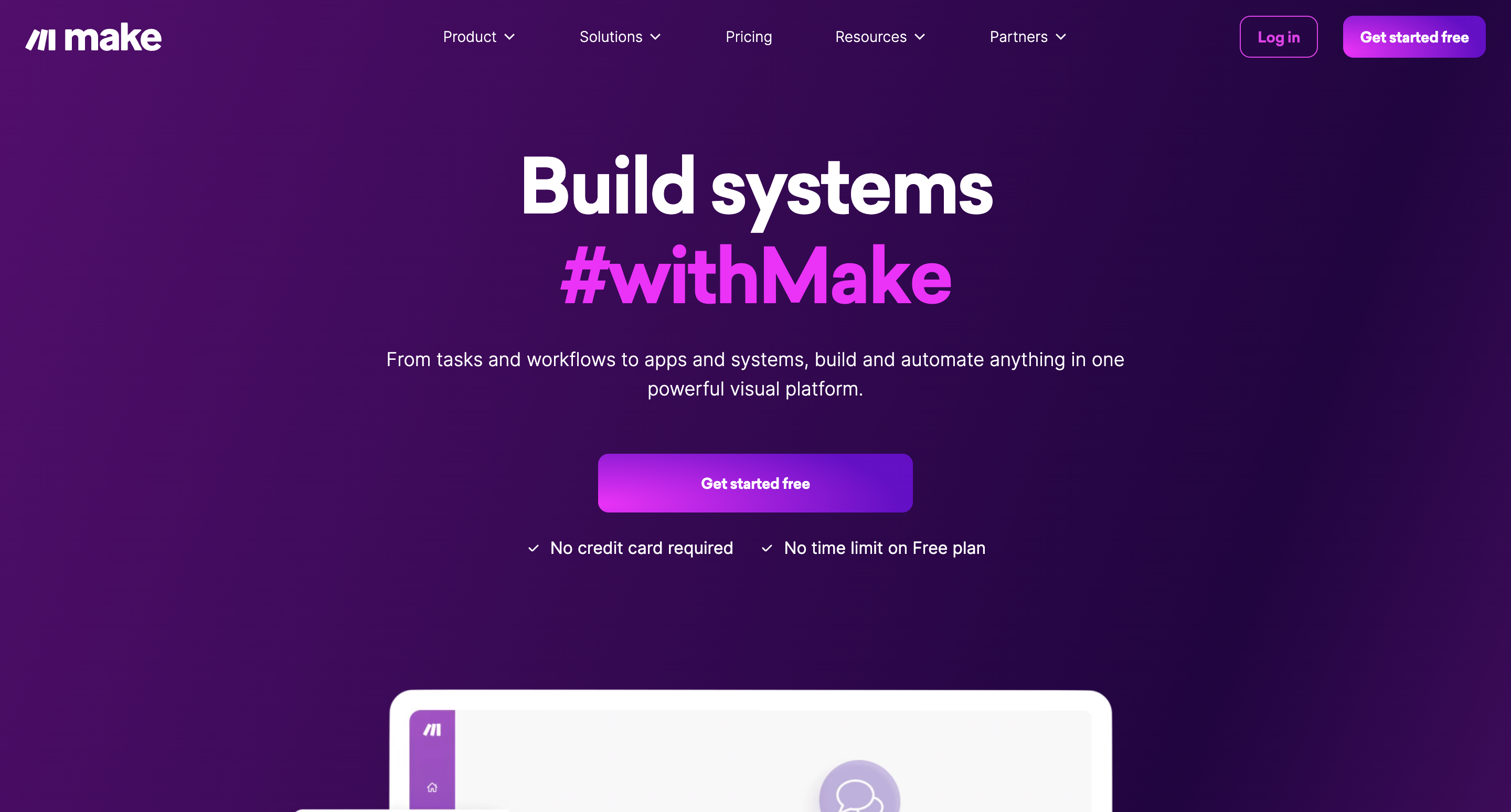 Image: Make - Home Page