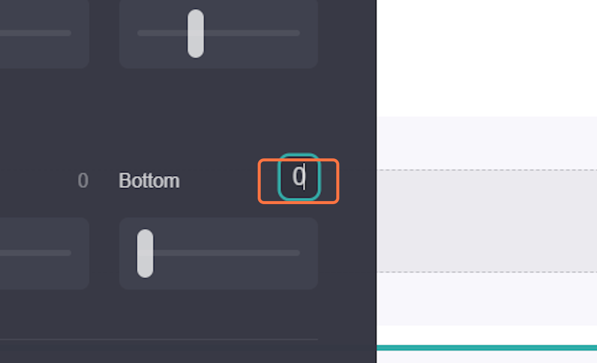 Image: Change the margins bottom