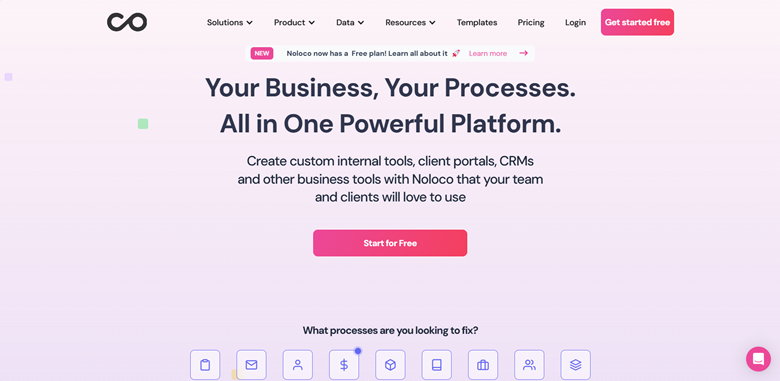 Noloco - Home Page
