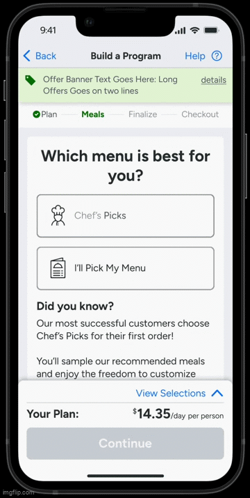 NS App active interaction