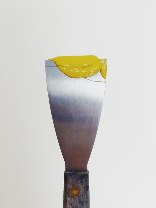 An ink knife for our letterpress workshops