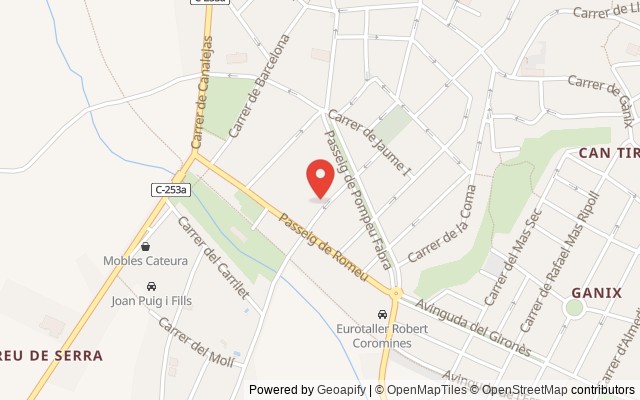 Property Location on a Map