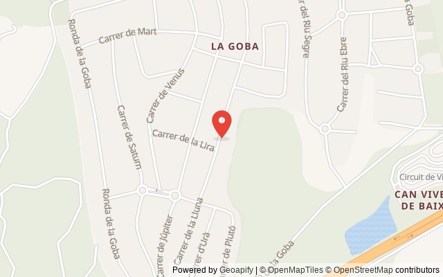 Property Location on a Map
