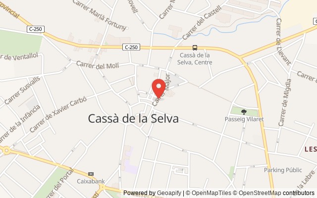 Property Location on a Map
