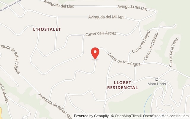 Property Location on a Map