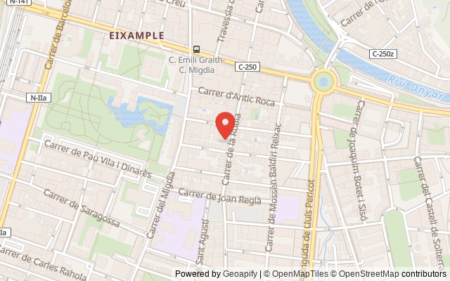 Property Location on a Map