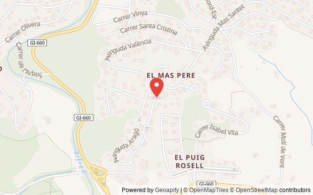 Property Location on a Map