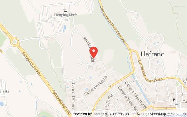 Property Location on a Map