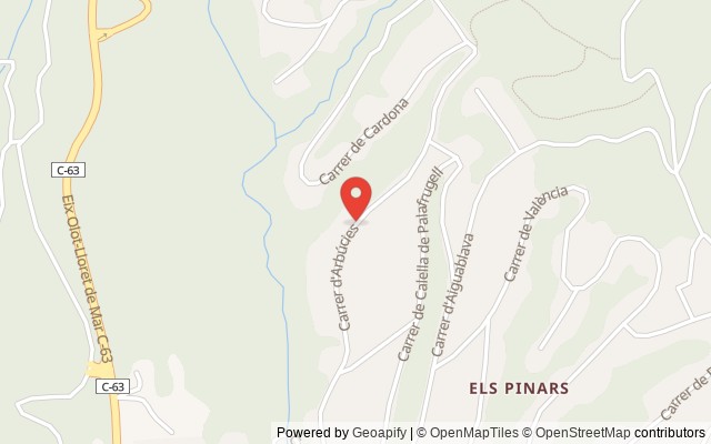 Property Location on a Map