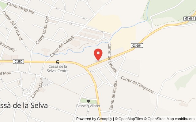 Property Location on a Map
