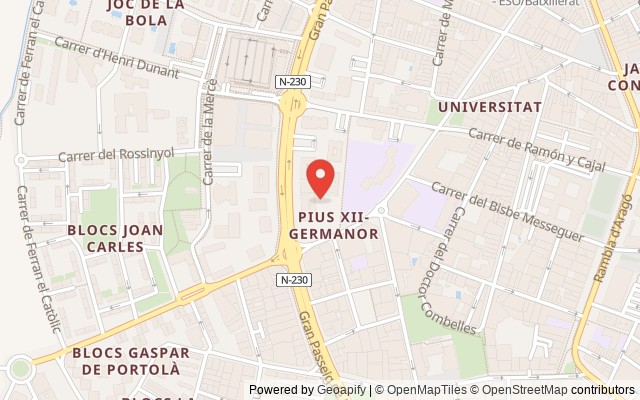 Property Location on a Map